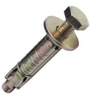 10 mm Shield Anchor – High Performance Expansion Sleeve for 10 mm Fix Bolts, Reliable Concrete and Brickwork Fixing for Structural Steel, Machinery and Safety Railings